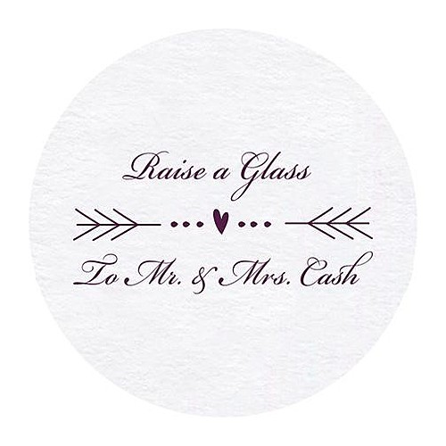 Photo of 14 Pt., 3.5" Round Coaster