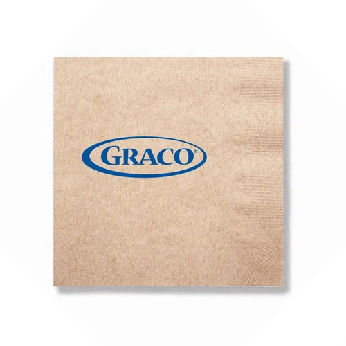 Main photo of 2 Ply Kraft Beverage Napkin