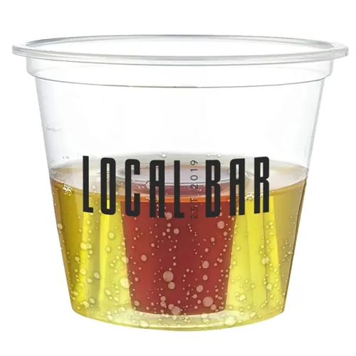 Main photo of 4 Oz. Clear Bomber Cup