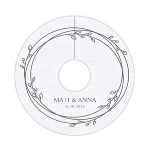 Photo of 40 Pt. 2.75" Wine Tag Coaster