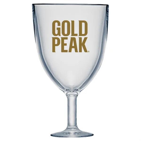 Clear color option for 5 Oz. Two Piece Wine Glass