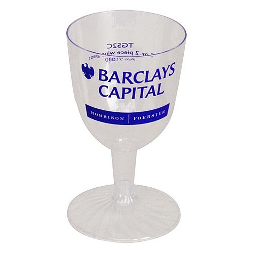 Photo of 5 Oz. Two Piece Wine Glass