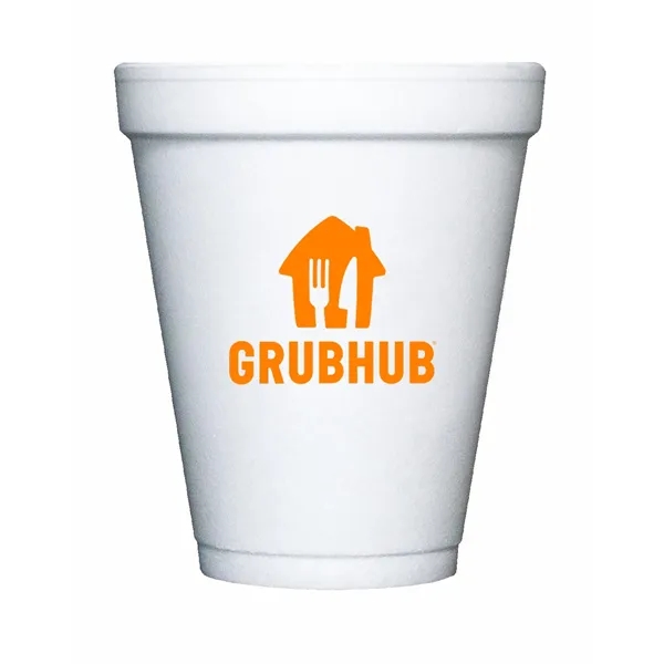 White color option for 8 Oz. Foam Cups
