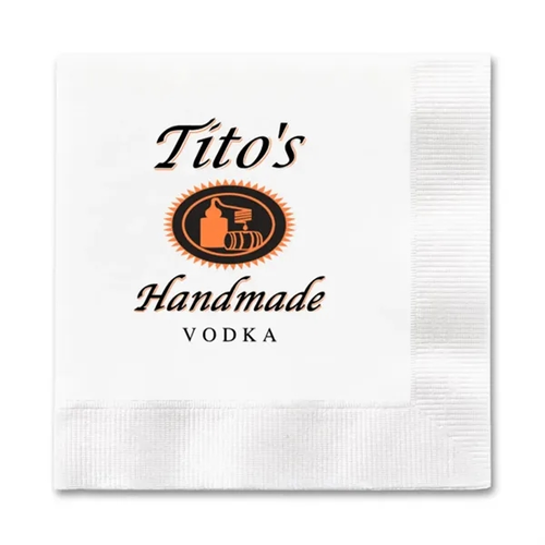Main photo of Beverage Napkins   White