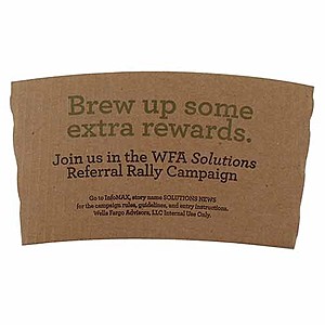 Photo of Brown Kraft Coffee Clutch