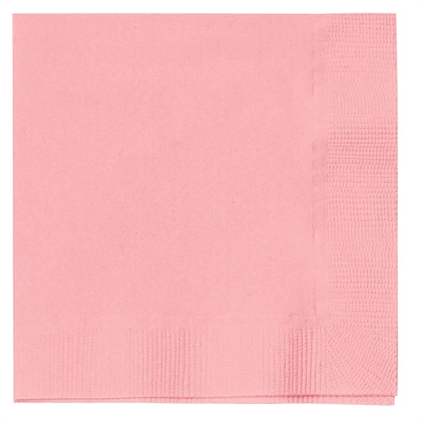 Candy Pink color option for Colored Beverage Napkins