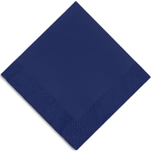 Cobalt Blue color option for Colored Beverage Napkins