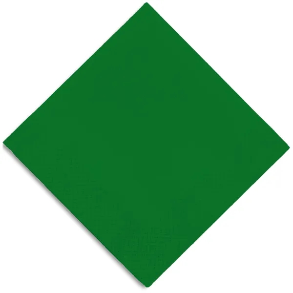 Emerald Green color option for Colored Beverage Napkins