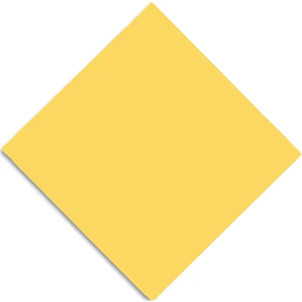 Mimosa Yellow color option for Colored Beverage Napkins