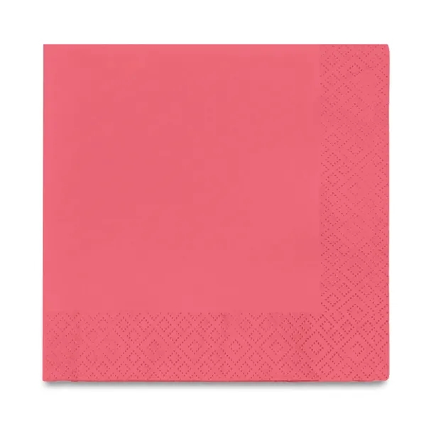 Red color option for Colored Beverage Napkins