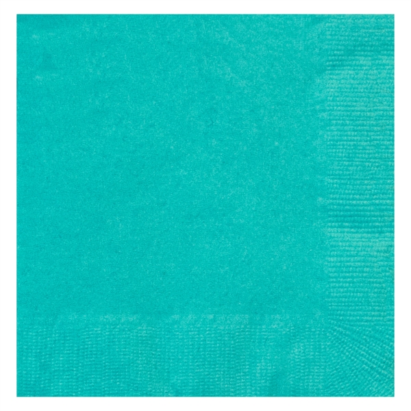 Teal Lagoon color option for Colored Beverage Napkins