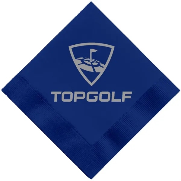 Navy Blue color option for Colored Dinner Napkins, 1/4 Fold