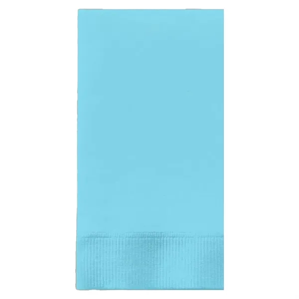 Pastel Blue color option for Colored Dinner Napkins, 1/8 Fold