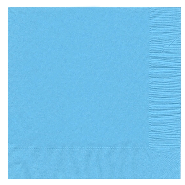 Bermuda Blue color option for Colored Luncheon Napkins