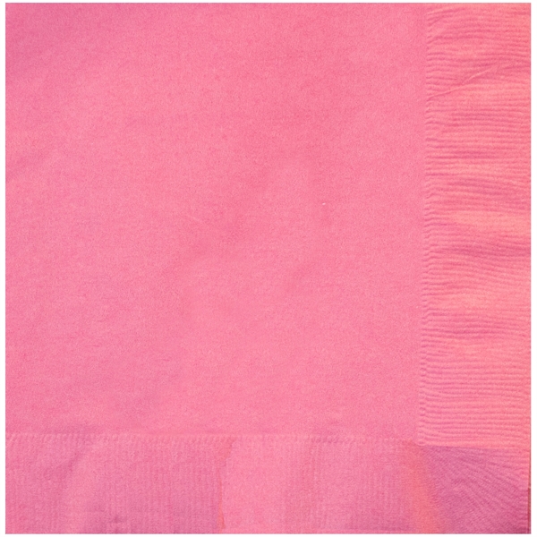 Candy Pink color option for Colored Luncheon Napkins