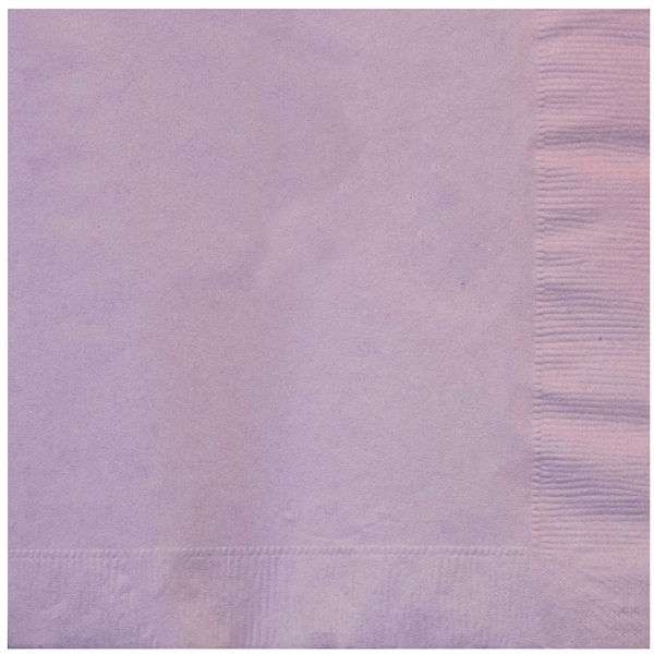 Lavender color option for Colored Luncheon Napkins