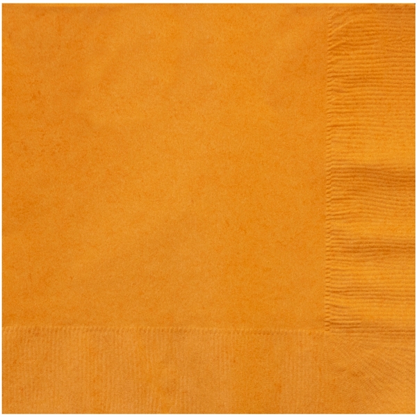 Pumpkin Spice color option for Colored Luncheon Napkins
