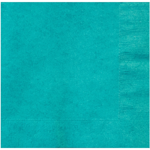 Teal Lagoon color option for Colored Luncheon Napkins