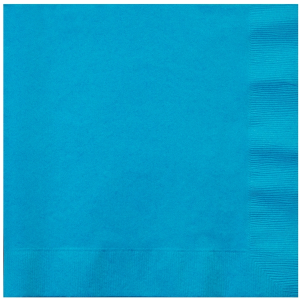 Turquoise color option for Colored Luncheon Napkins