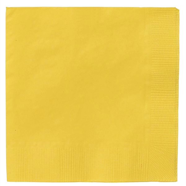 Yellow color option for Colored Luncheon Napkins
