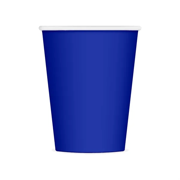 Cobalt Blue color option for Colorware 9 Oz. Paper Cup