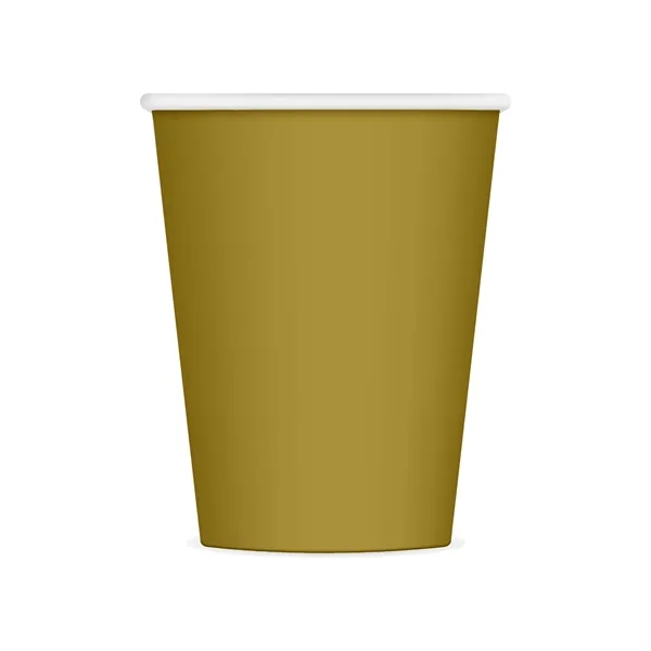 Gold color option for Colorware 9 Oz. Paper Cup