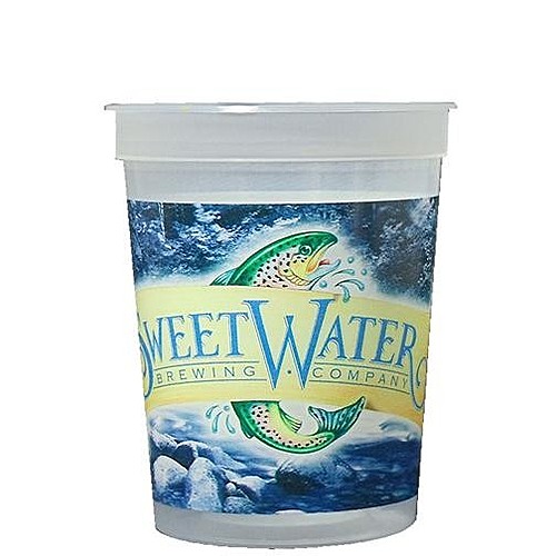 Photo of Digital 16oz. Smooth Stadium Cup