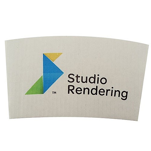 Photo of Digital White Coffee Clutch (Sleeve)