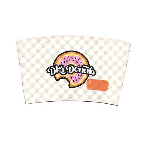 Photo of Digital White Java Jacket Sm. (Coffee Sleeve)
