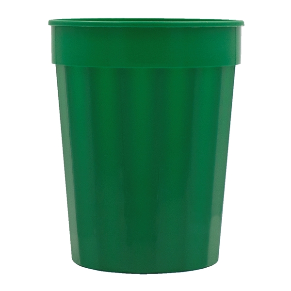 Green color option for Fluted Cup, 16 Oz.