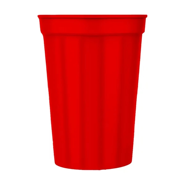 Red color option for Fluted Cup, 22 Oz.