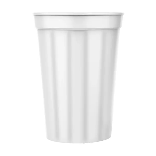 White color option for Fluted Cup, 22 Oz.