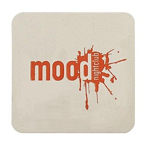 Photo of Foil Stamped 40 Pt., 3.375" Square Coaster