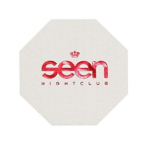 Photo of Foil Stamped 40 Pt., 3.5" Octagon Coaster