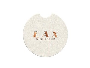 Photo of Foil Stamped 40 Pt., Car Coaster Coaster