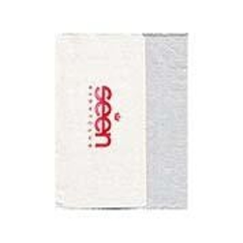 Photo of Foil Stamped Bleached Napkin Single Ply, 3/4 Fold