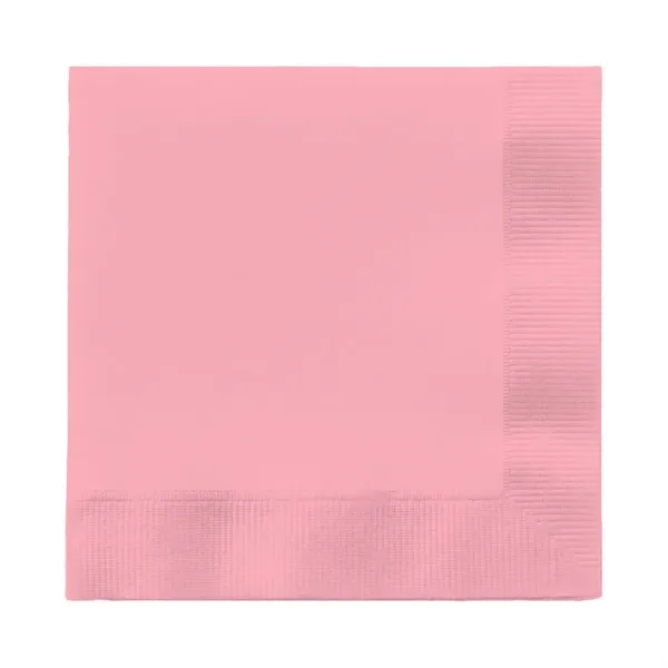 Classic Pink color option for Foil Stamped Colored Beverage Napkins