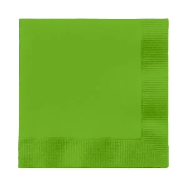 Lime Green color option for Foil Stamped Colored Beverage Napkins