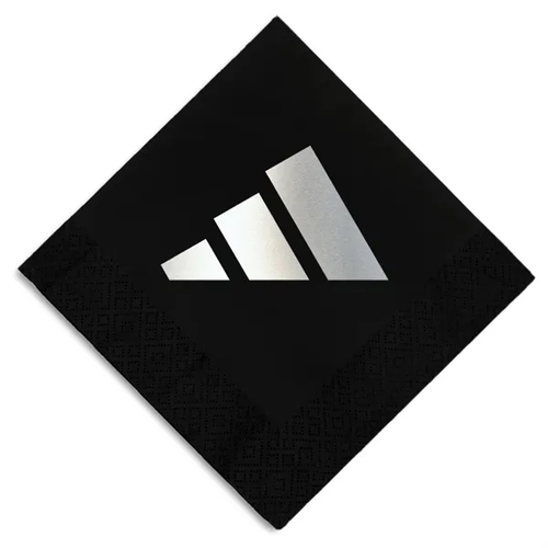 Main photo of Foil Stamped Colored Beverage Napkins