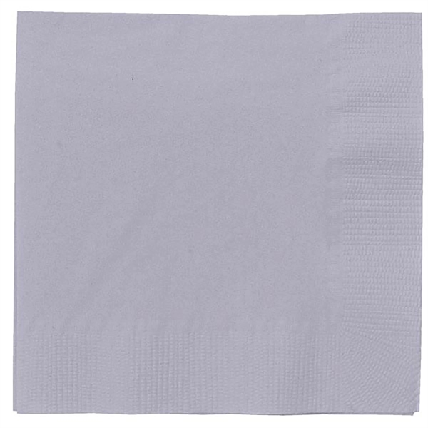 Pastel Blue color option for Foil Stamped Colored Dinner Napkins, 1/4 Fold