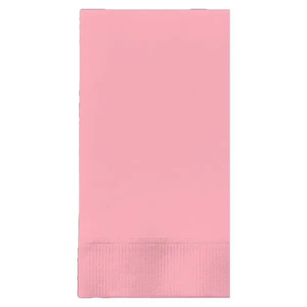 Classic Pink color option for Foil Stamped Colored Dinner Napkins, 1/8 Fold
