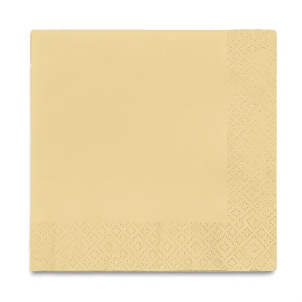 Ivory White color option for Foil Stamped Colored Luncheon Napkins