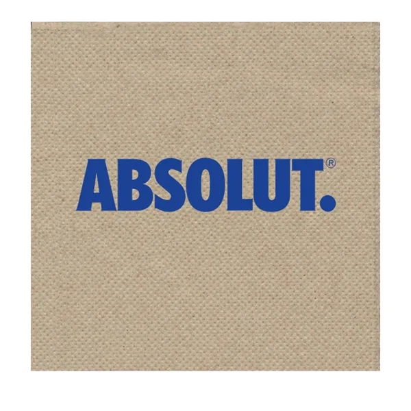 Kraft Brown color option for Foil Stamped Fashn Point® Napkins