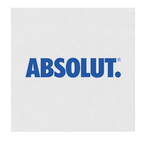 White color option for Foil Stamped Fashn Point® Napkins