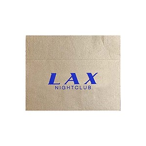 Photo of Foil Stamped Unbleached Single Ply, 3/4 Fold Napkin