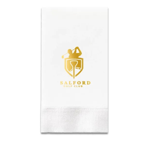 White color option for Foil Stamped White Hand Towel