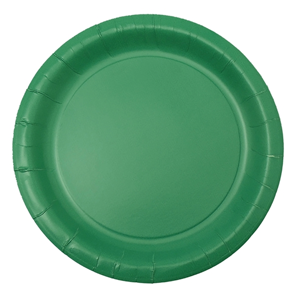 Emerald Green color option for Paper Plates 9"
