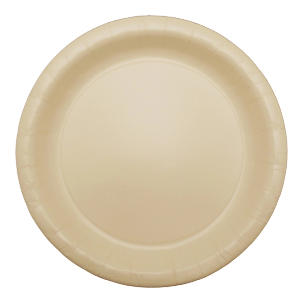 Ivory White color option for Paper Plates 9"