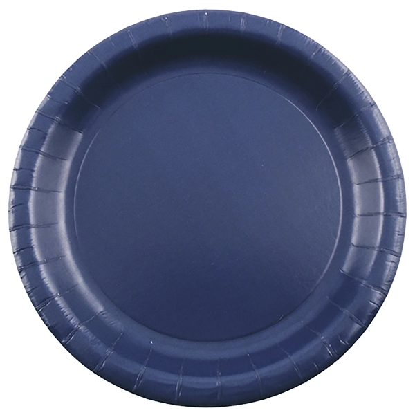 Navy Blue color option for Paper Plates 9"
