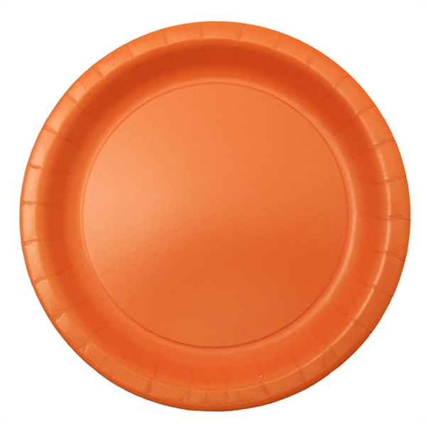 Orange color option for Paper Plates 9"